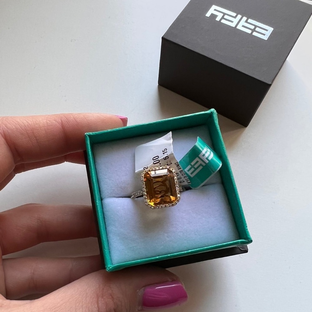 Effy ring , size 7,5 - Picture 1 of 6